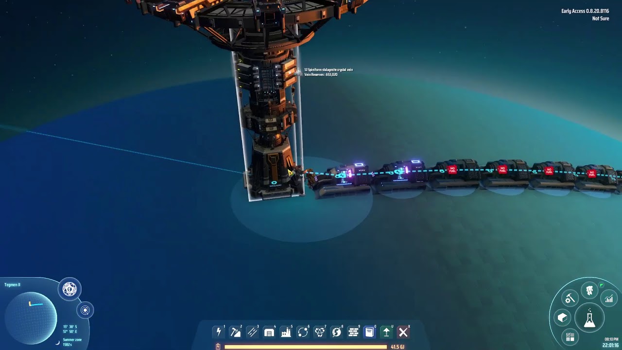 Dyson Sphering - Exploring mods (planet miner)