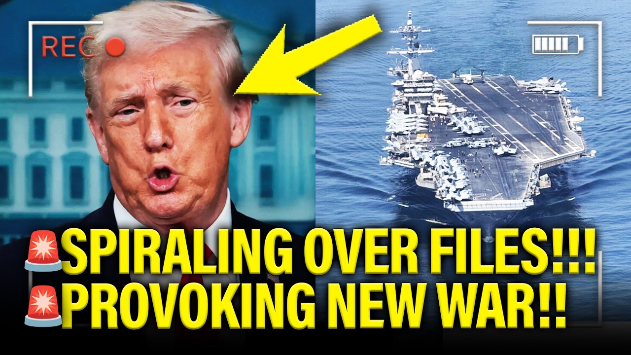 Trump LOSES IT and WANTS BIG WAR to HIDE PAST!!