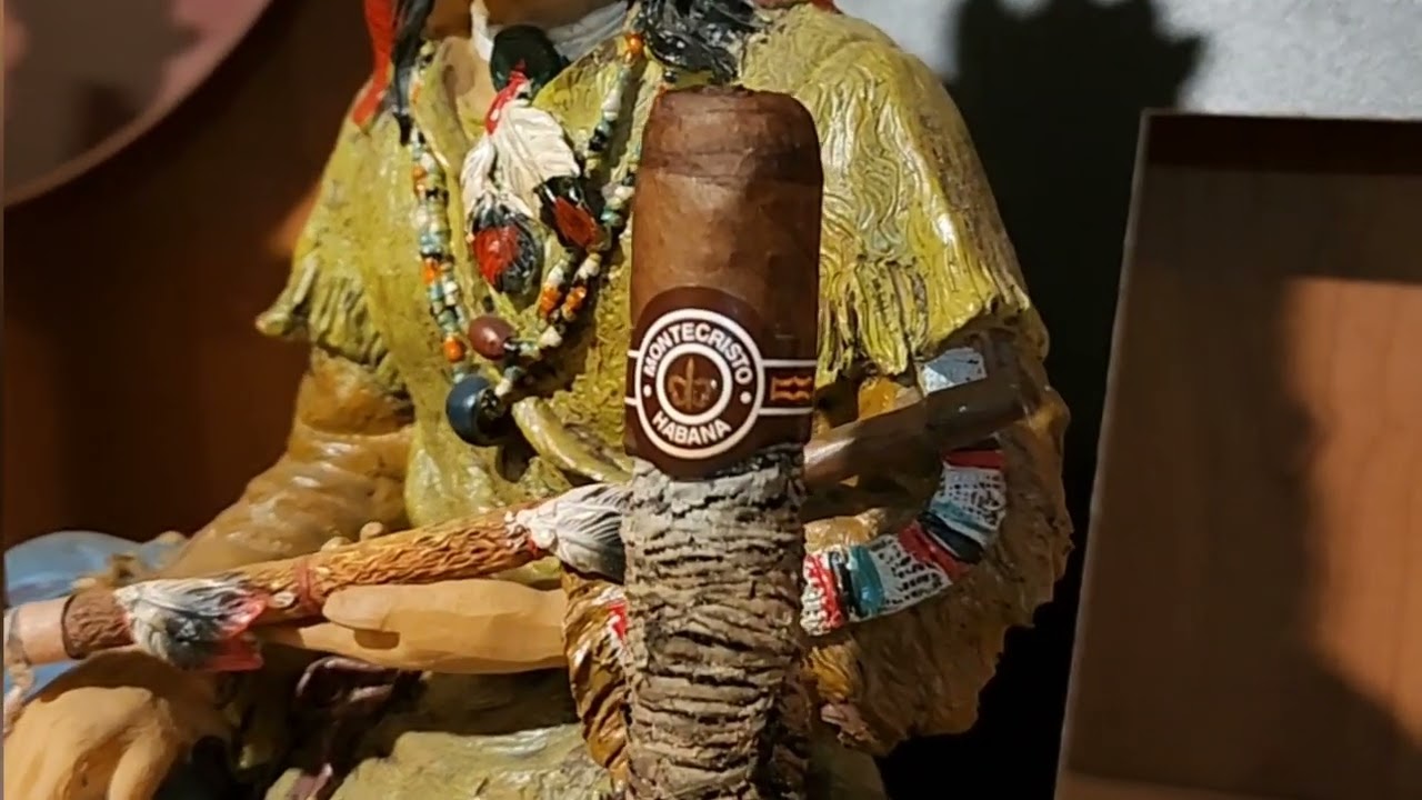 let's enjoy&nbsp;smoke The small legend #montecristomediacorona @ Big Smoke Cigar Kuwait stay smokey .