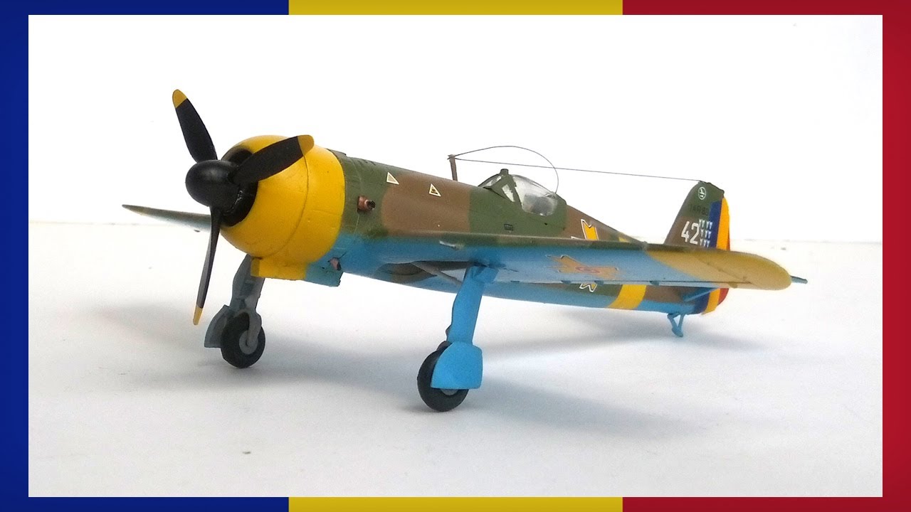 История в моделях. Выпуск 13. Румынский истребитель IAR-80 Бессарабия, август 1941 года. Модель 1/72