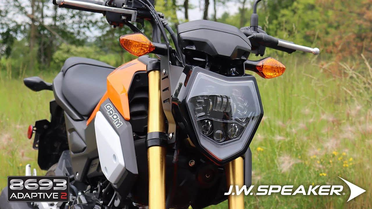 Model 8693 Adaptive - Honda Grom Installation