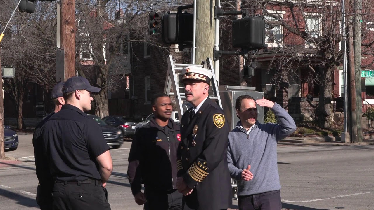 Street Renaming Ceremony in Honor of Fallen Louisville Fire Dept. Sgt. Strawn Nutter | 12-30-2025