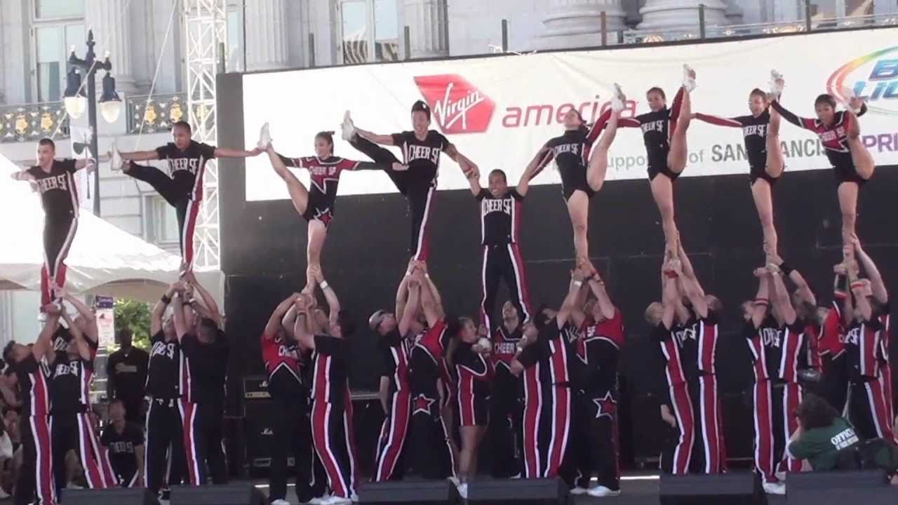 CHEER SF - 2011 San Francisco Pride Celebration Main Stage on Sunday, 26 June 2011