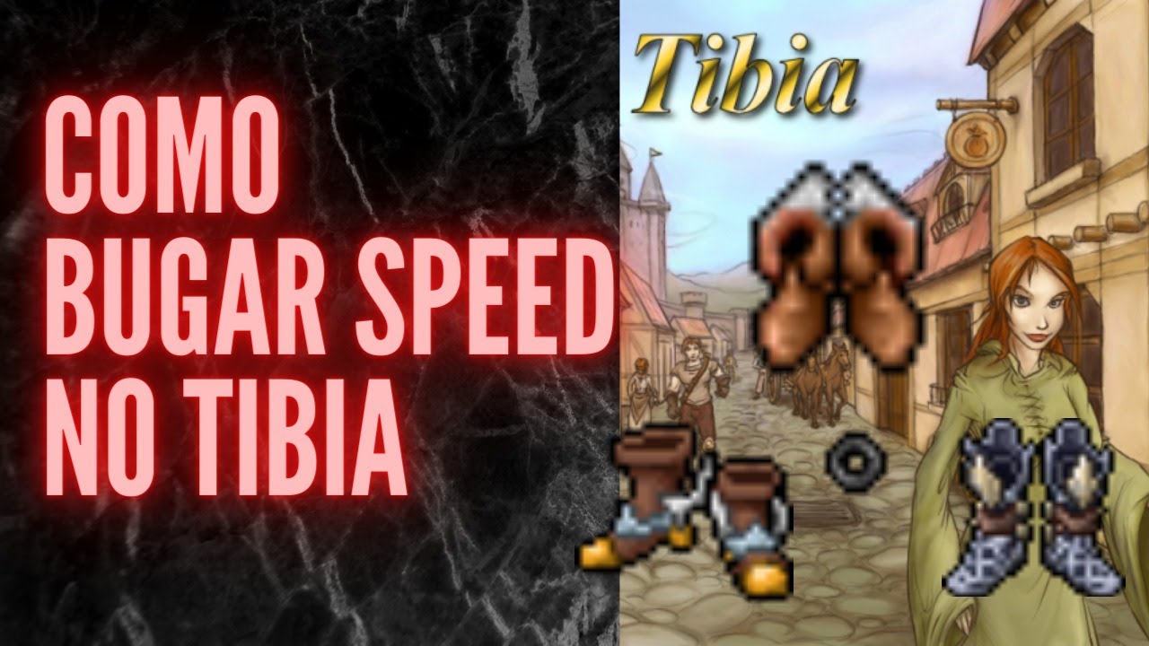 COMO BUGAR SPEED NO TIBIA? Aumentando 35% de Speed + Explicação Detalhada