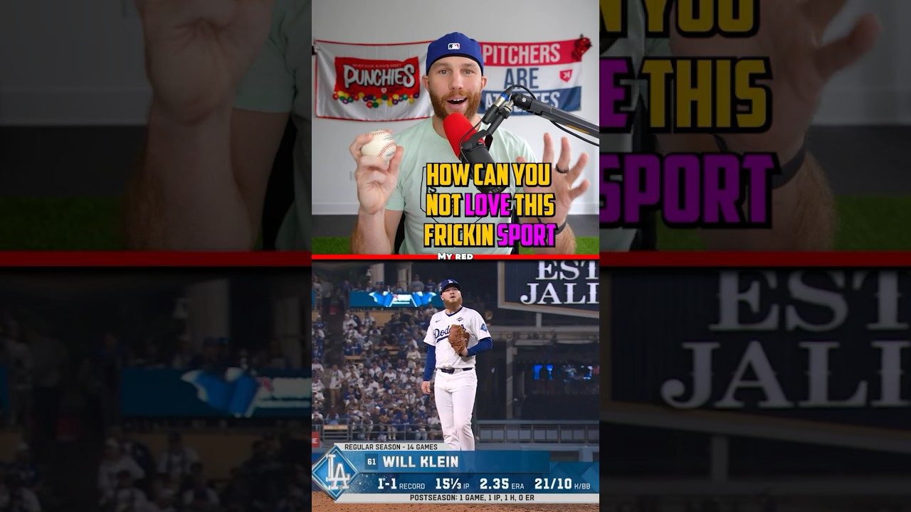 Unlikely Dodgers Hero WILL KLEIN 🤯 | #shorts