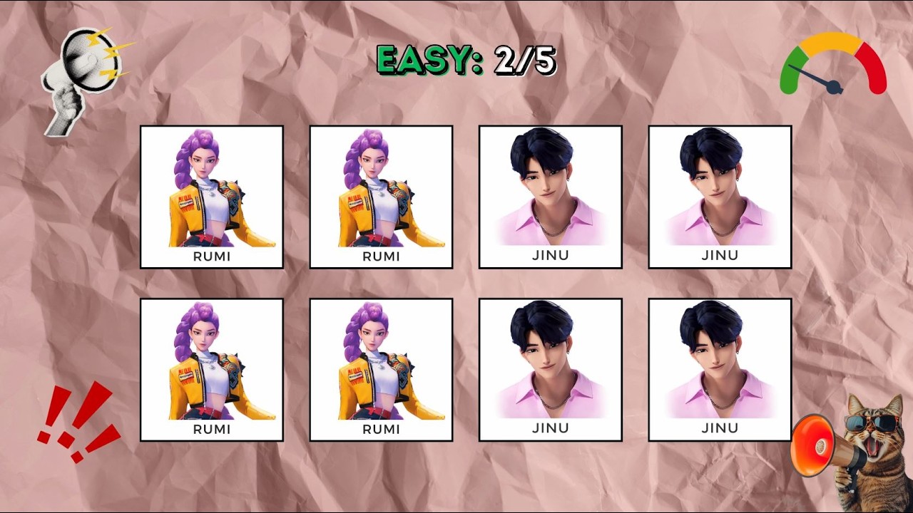 Say The Word On Beat Challenge | Level 1 - 3 Easy to Hard | Level 1 - 5 Very Easy to Very Hard