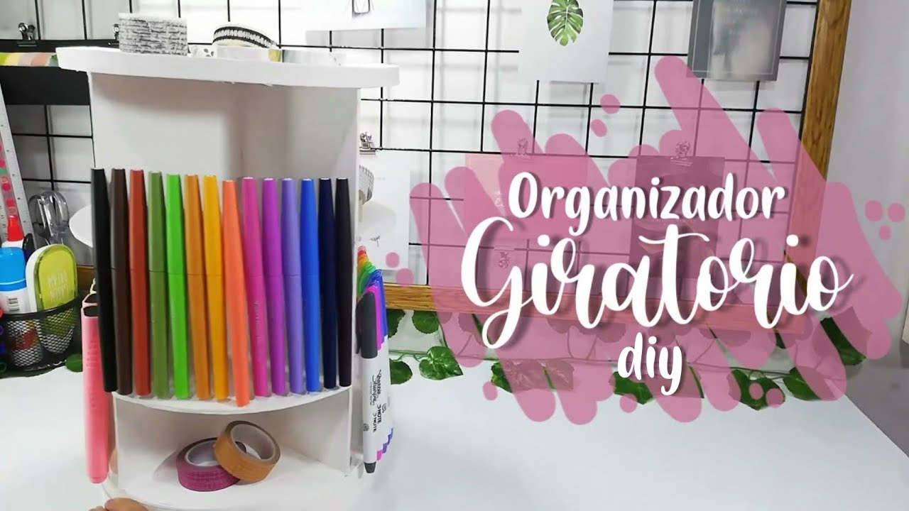 ORGANIZADOR CASERO GIRATORIO | Brilliant Notes