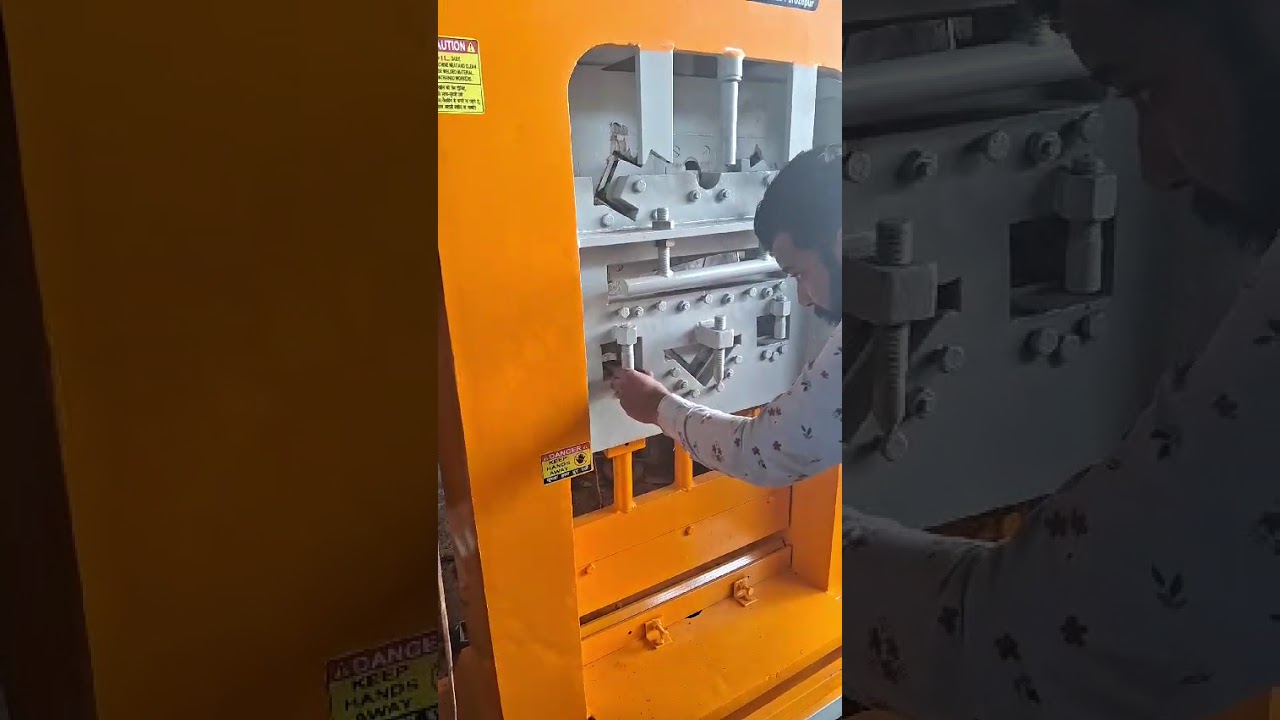 Haydroulics 2in1 Machine #haydroulics #Puching #sharing #sheetbending #allcutting #viralvideos 