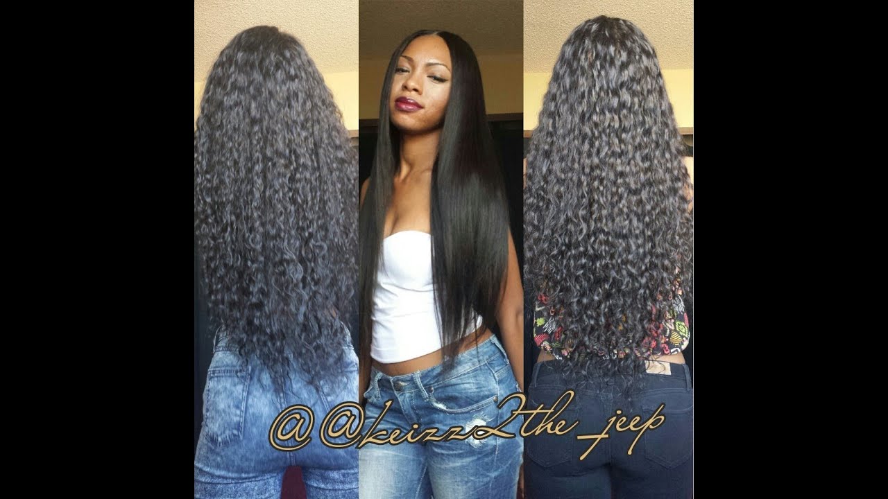 the BEST curly hair from divaswigs.com ! (DID IT RETURN BACK CURLY AFTER BEING STRAIGHTENED?)