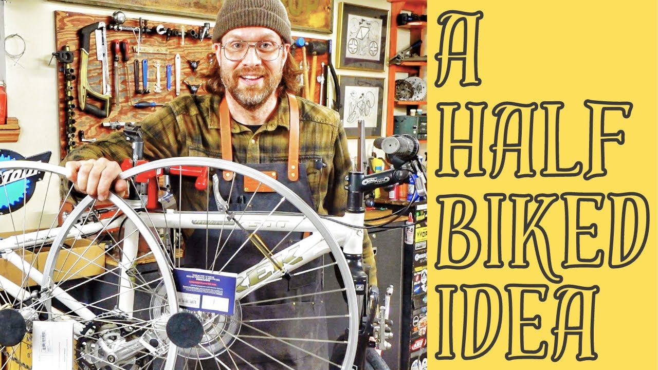 Сборка FrankenBike за ПОЛПУТИ! Ошибки были допущены! Мысли потеряны! Всё пошло не так! Очень заба...