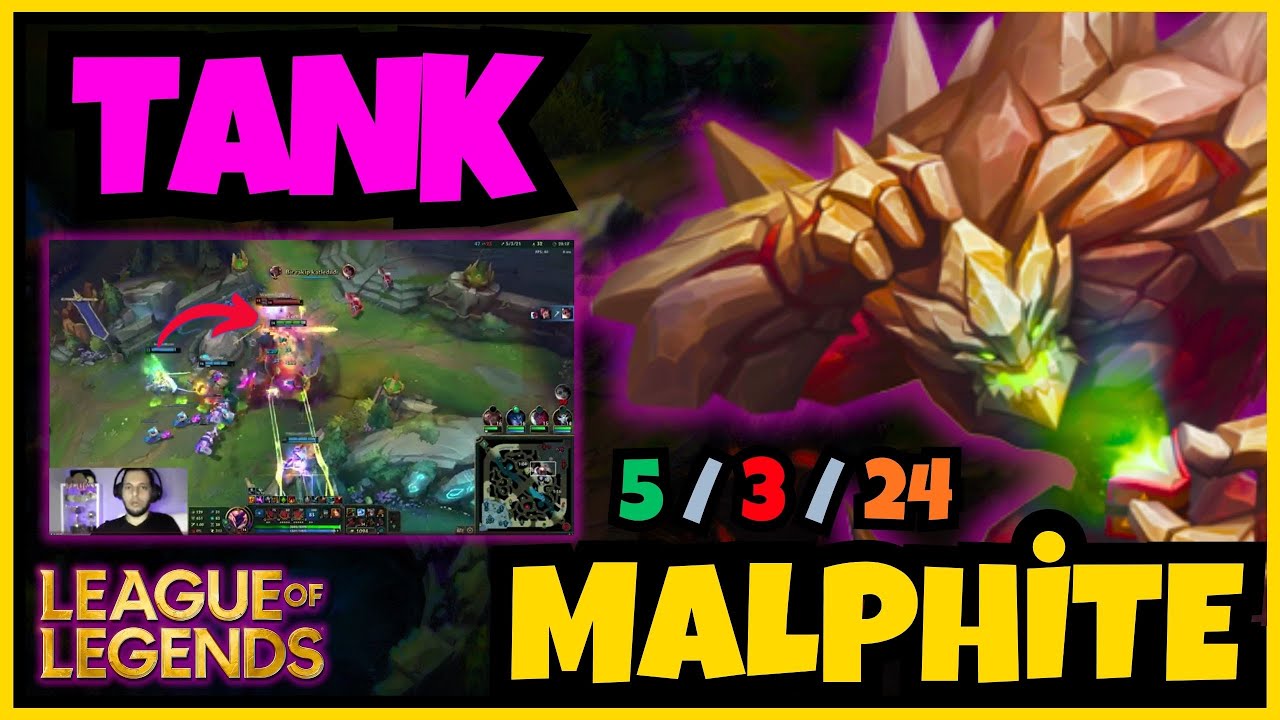 Tank 🪖 | Malphite | League of Legends #leagueoflegends