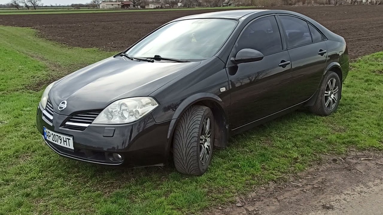 Nissan Primera P12 МКПП 1.6 2006 обзор