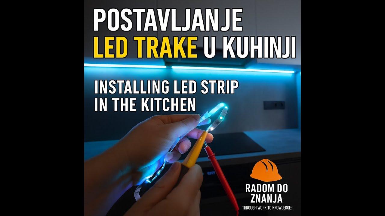 Kako promijeniti atmosferu u kuhinji – LED rasvjeta | Kitchen LED Lighting Hack