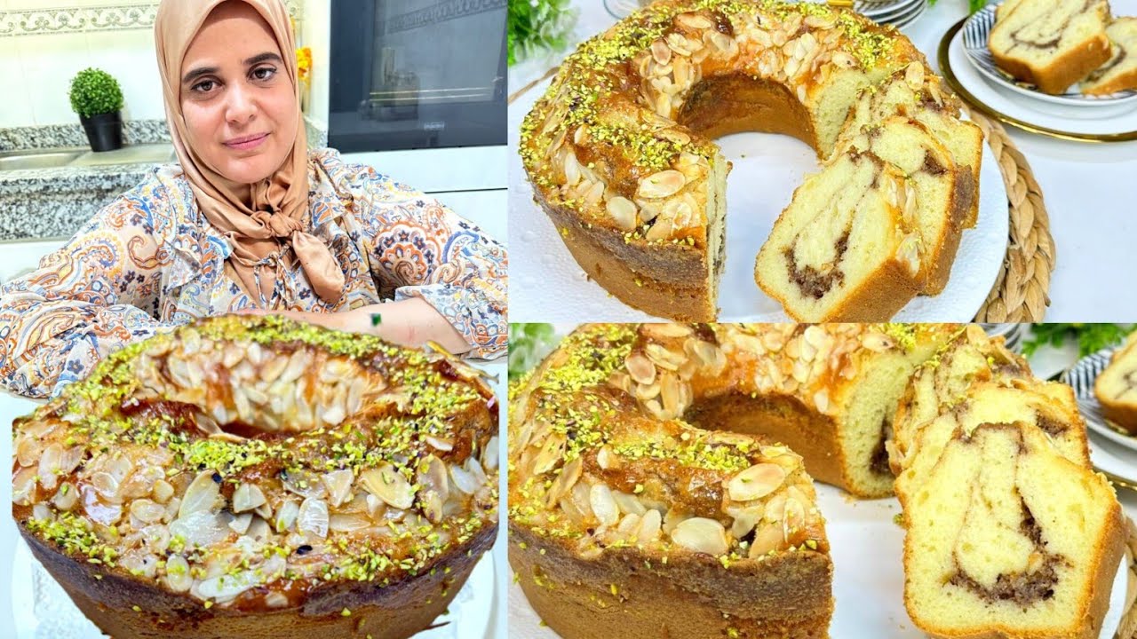 كيكة مكايناش ختها فاليوتيوب قدميها لحبابك بتحميرة الوجه🥰