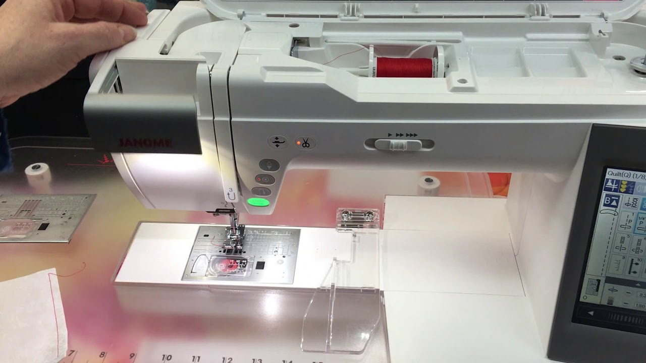 Janome Horizon Memory Craft 9400 QCP at The Fabric Garden