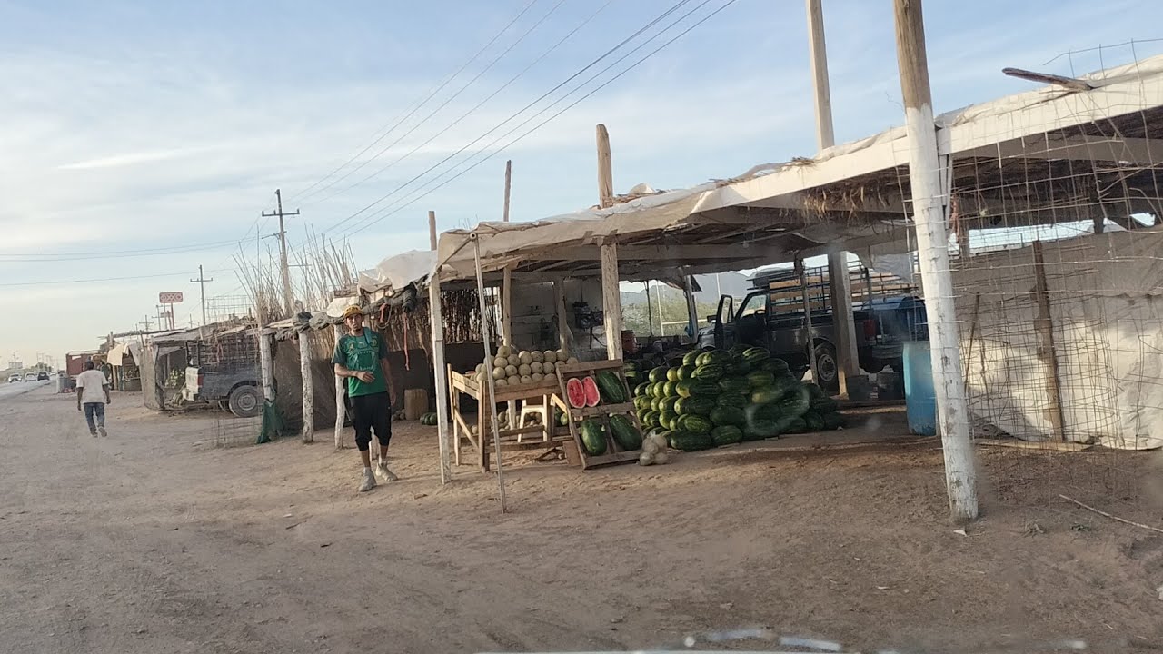 Fuimos por Melones y Sandias A MATAMOROS COAHUILA MEXICO.