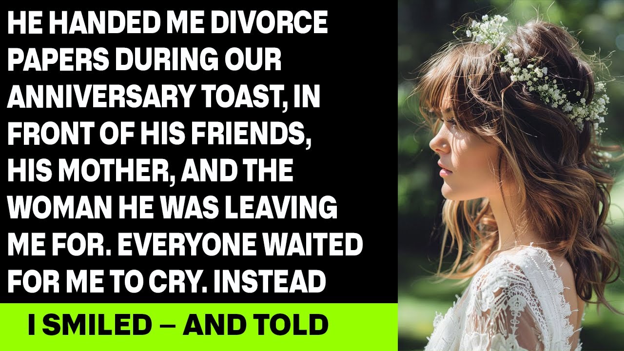He Served Me Divorce Papers At Our Anniversary—I Just Smiled and Said, ‘You Should Read The Fine