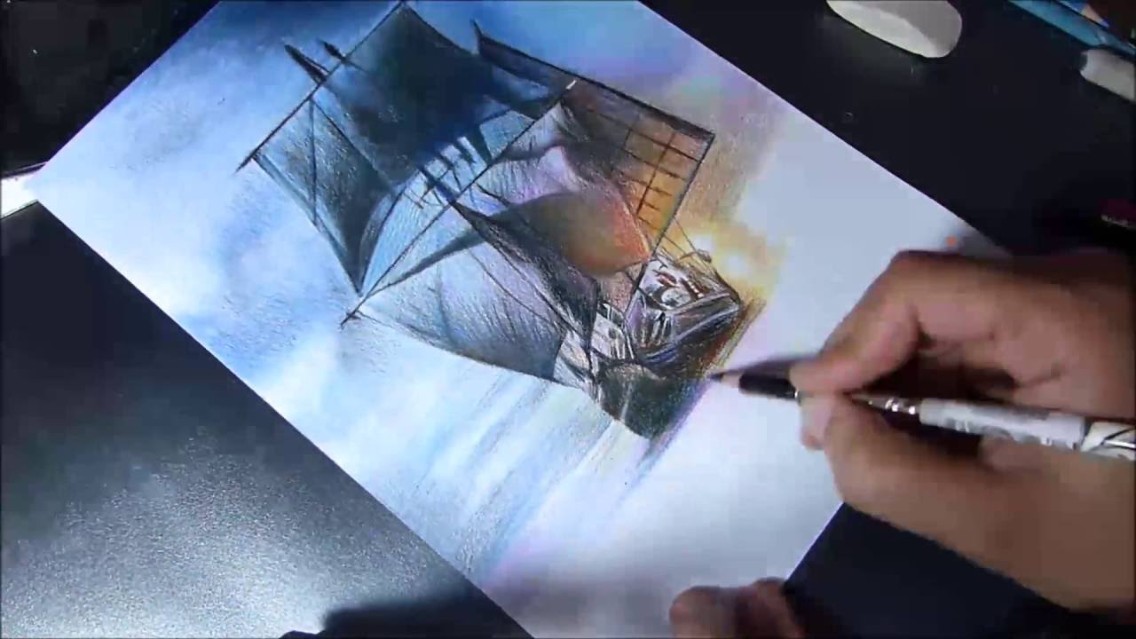 Drawing a ship