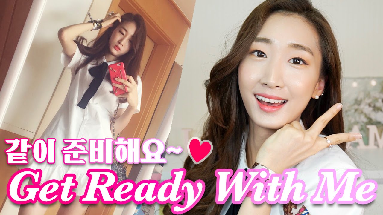 같이 준비해요! 데일리 메이크업 + 헤어 + 패션 + 클렌징까지! Get Ready With Me~❤️