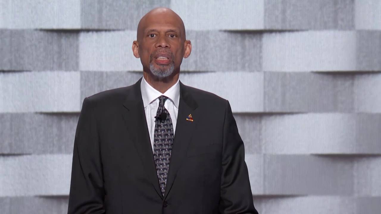 Kareem Abdul-Jabbar at DNC 2016