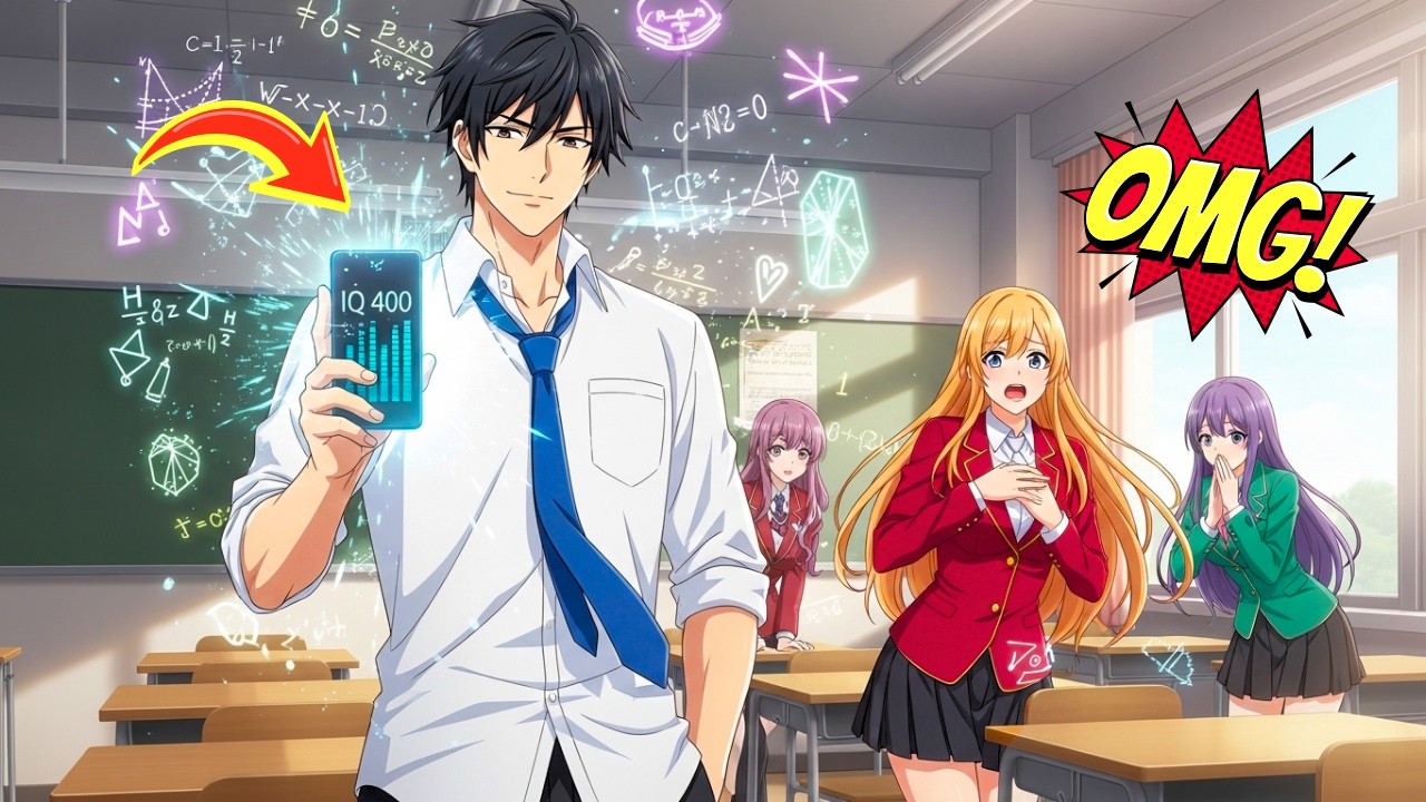 ¡SISTEMA de RECARGA de IQ! De lo PEOR a GENIO en 1 día | Manhwa de romances