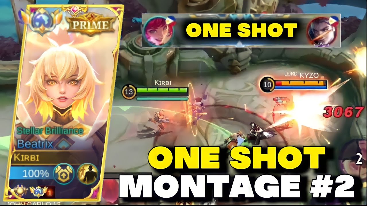 TOP 1 BEATRIX AUTO AIM AND ONE SHOT MONTAGE #2