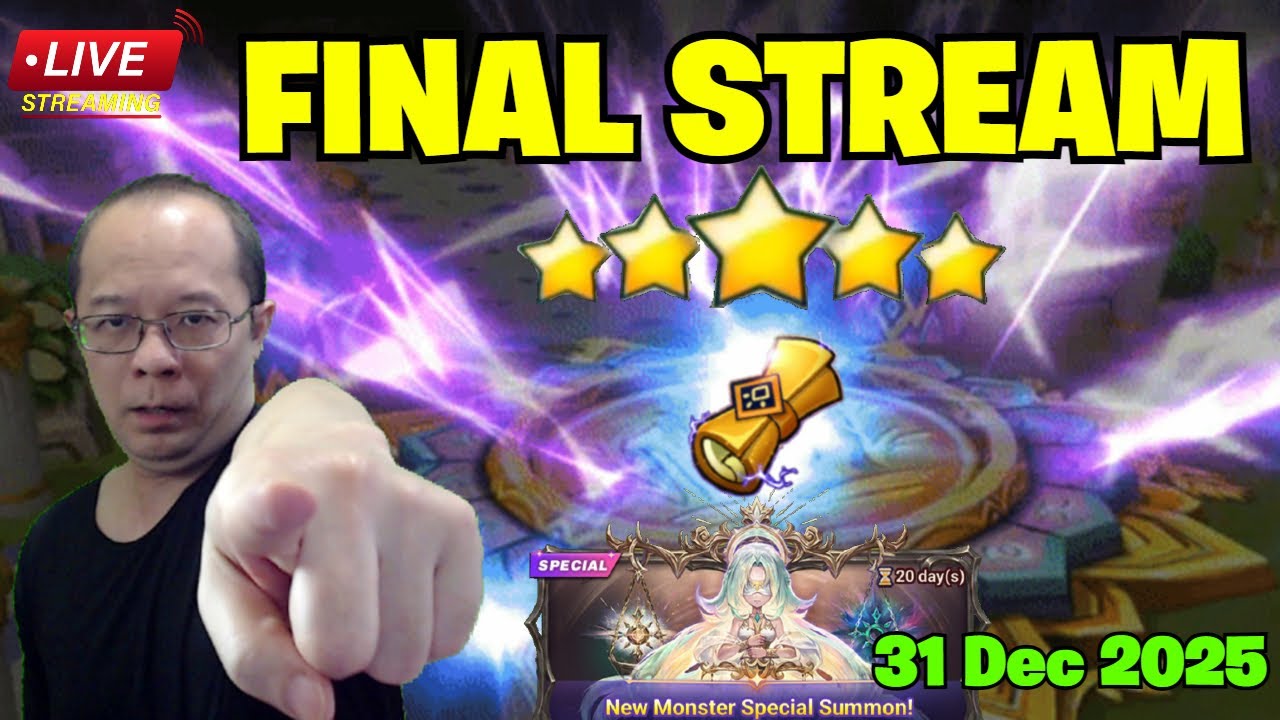 My Last Big Summons Session of 2025! New Toys!!! (Summoners War)