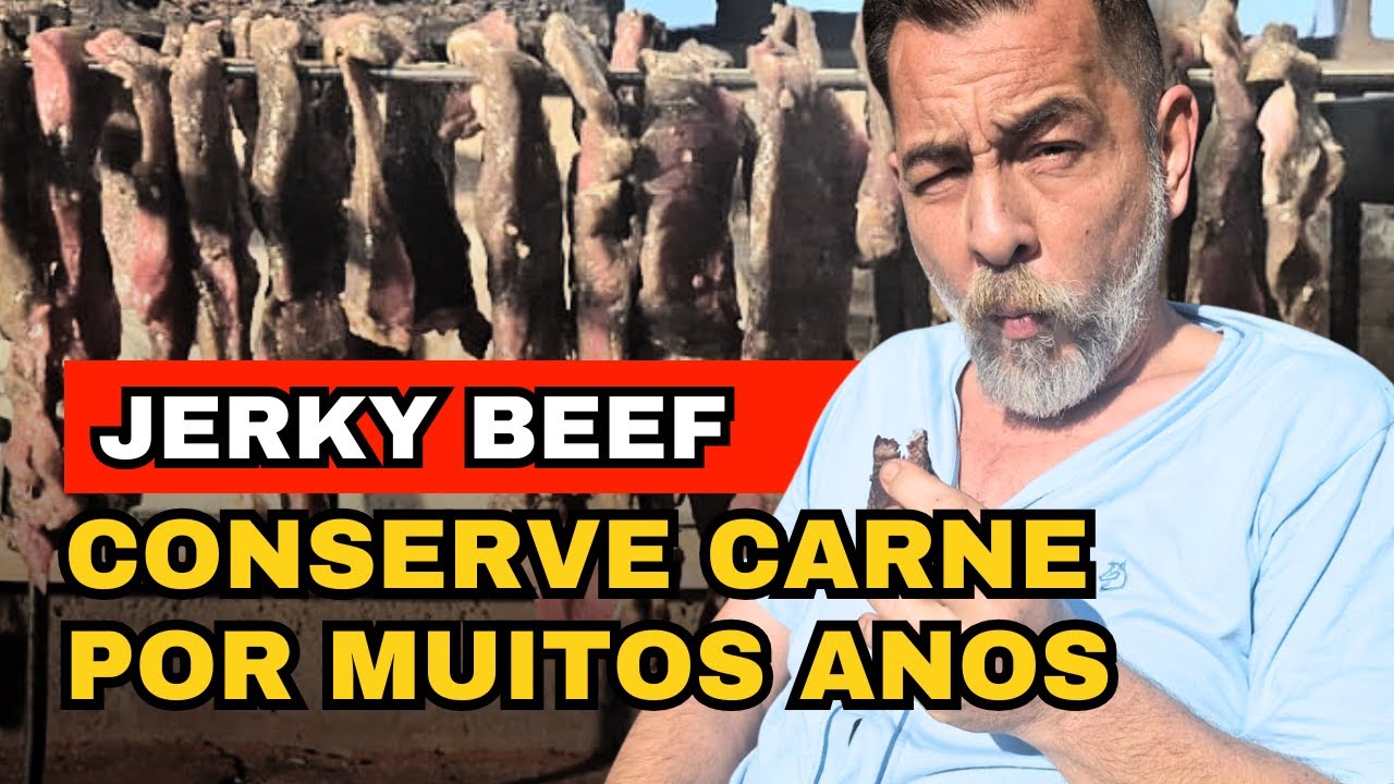 JERKY BEEF | A MELHOR CONSERVA DE CARNE PARA EMERGÊNMCIAS | 8 SEMANAS DE PREPARAÇÃO #DIA4