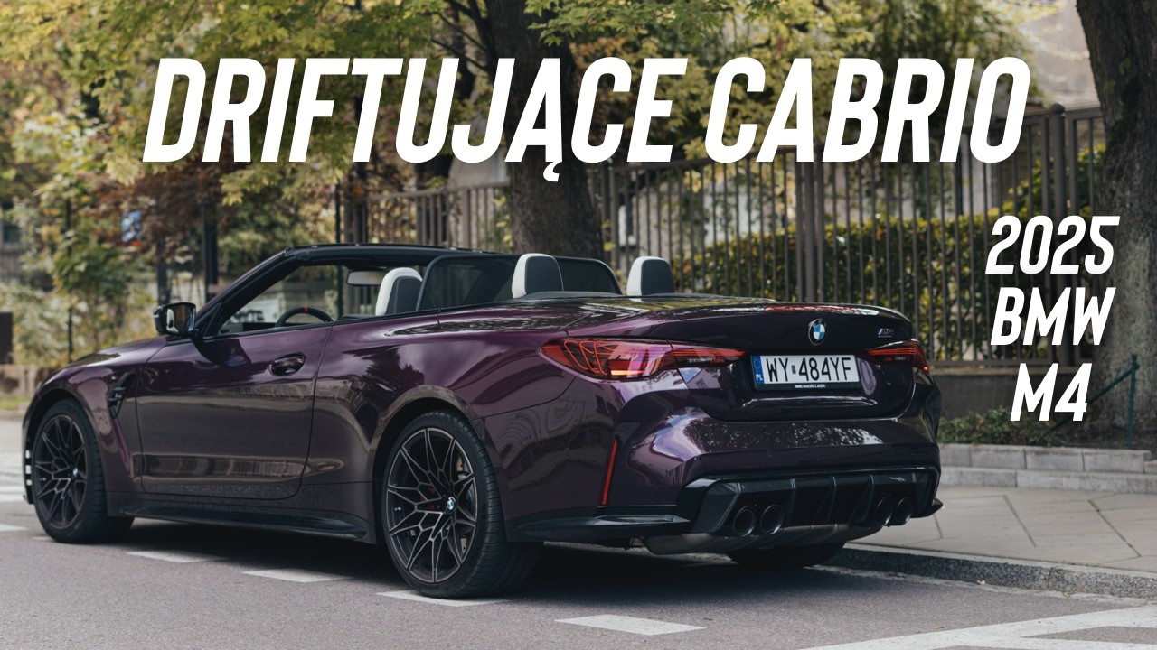 Kobiety za nią szaleją! A faceci? | 2025 BMW M4 cabrio LCI | #GCOS