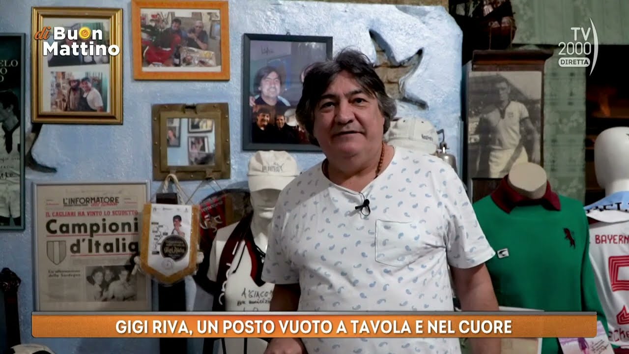 Di Buon Mattino (Tv2000) - Gigi Riva, un posto vuoto a tavola e nel cuore