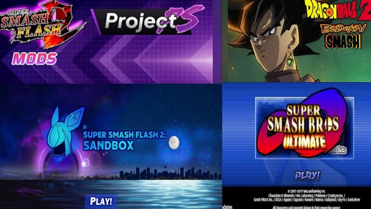 ¡Mi Top 5 mejores modspack de super smash flash 2! pt2