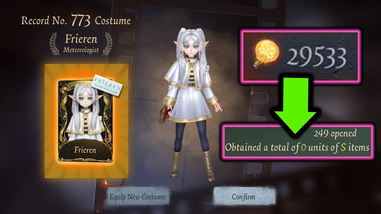 Frieren Guaranteed (IDV 250 Essences Opening) I don't believe in luck because I don't have it 🗿​