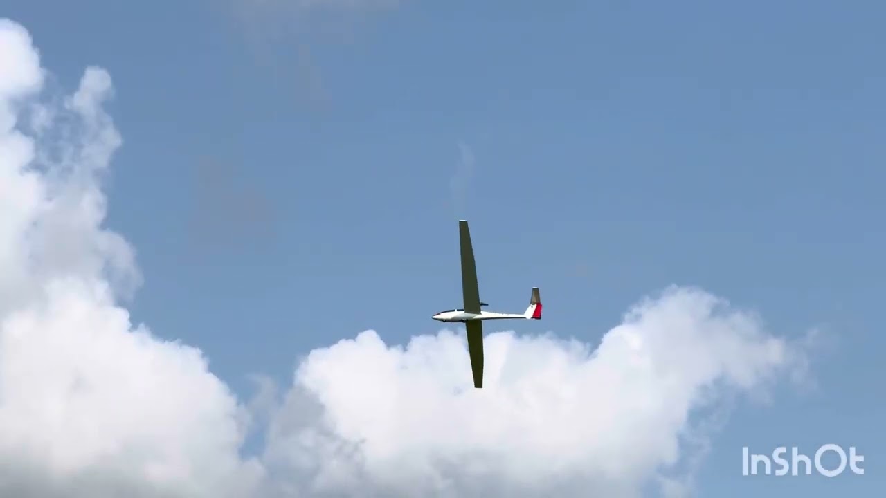 Twin Astir 455 cm 40 Jahre alt - Norbert fliegt