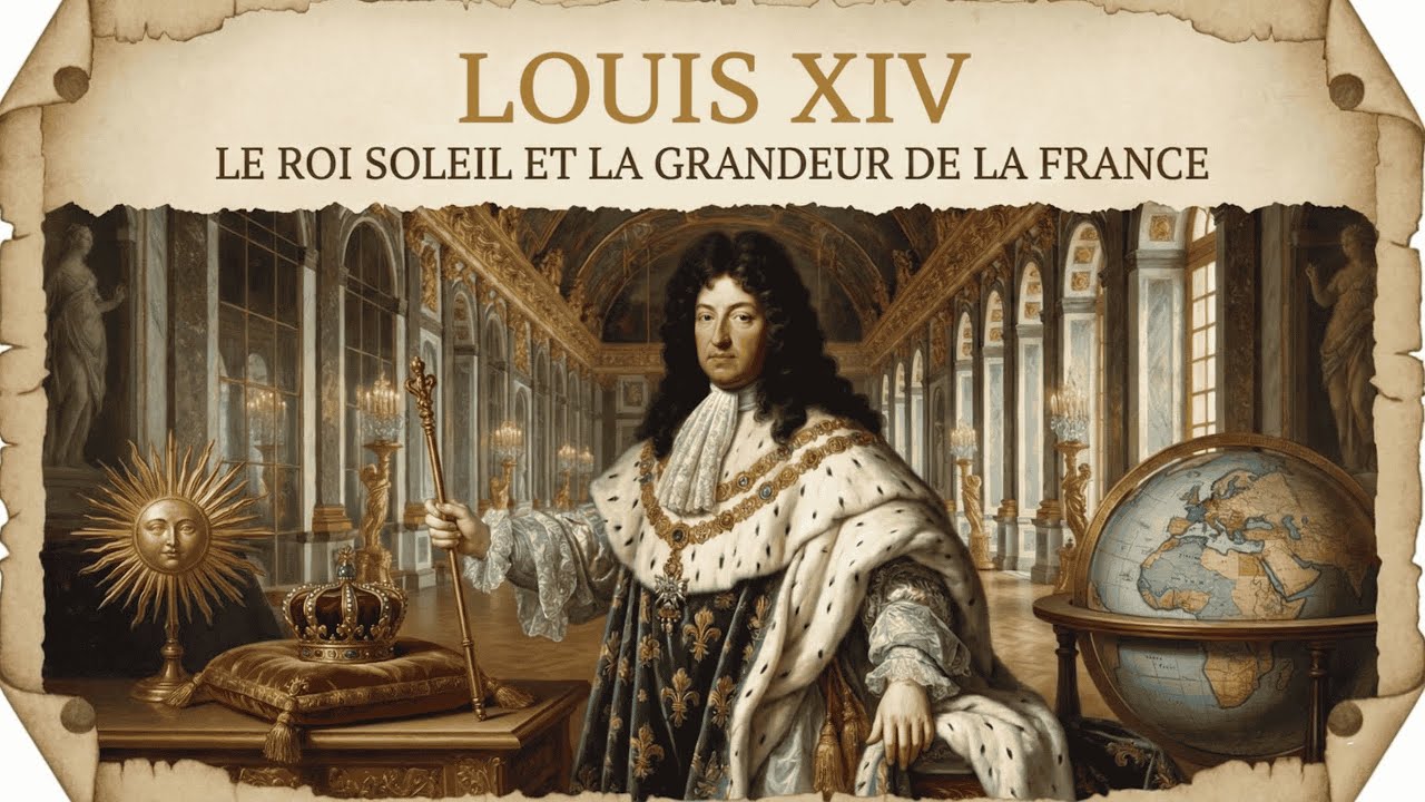 La vie de Louis XIV : De l'enfant-roi à la légende de l'Europe