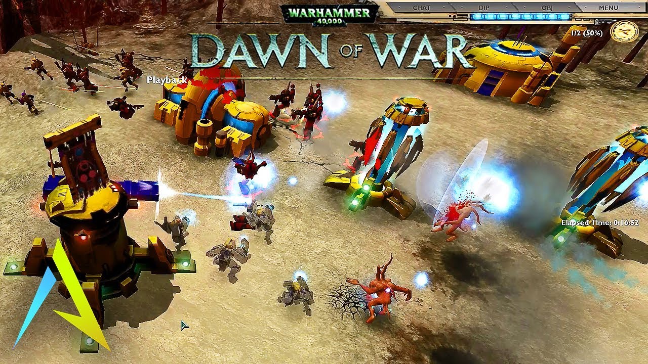 Dawn of War — Soulstorm | Преодоление давления [Тау против Хаоса]
