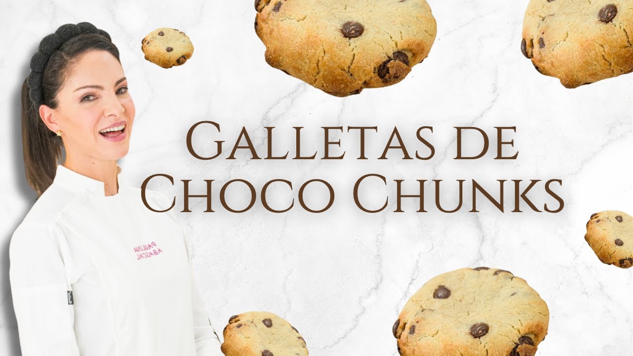 Galletas de Choco Chunks: La Receta más fácil! Suaves por dentro, crujientes por fuera