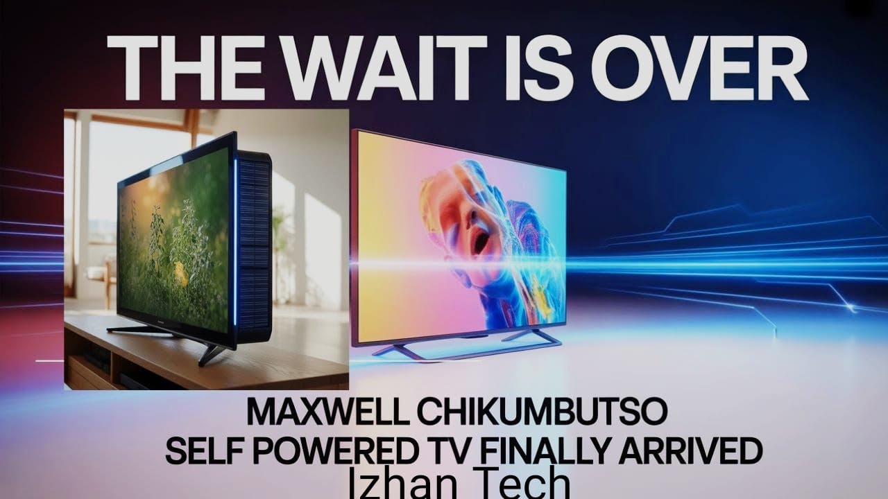 It&rsquo;s REAL: Maxwell&rsquo;s Self-Powered TV Just Arrived &mdash; No Plug Needed