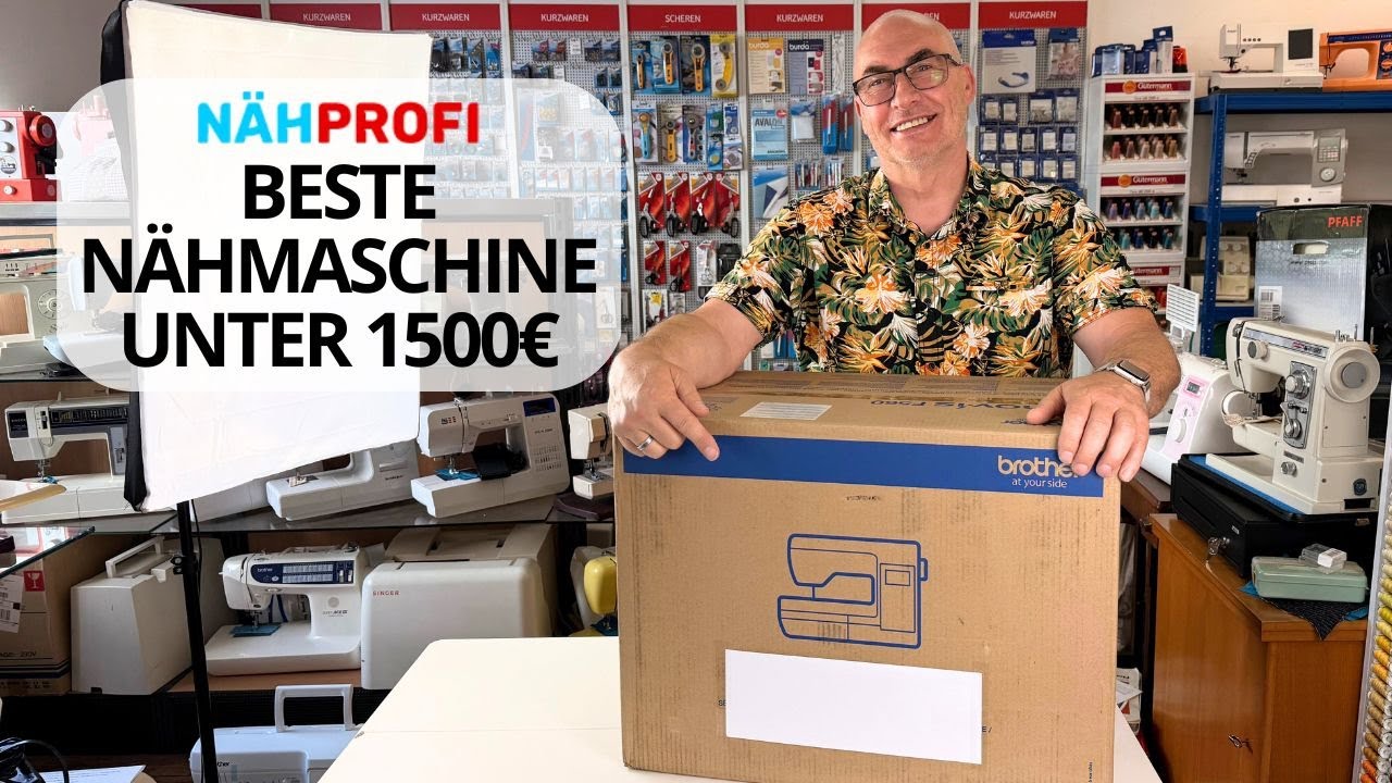 die beste Nähmaschine für unter 1.500 Euro ?!