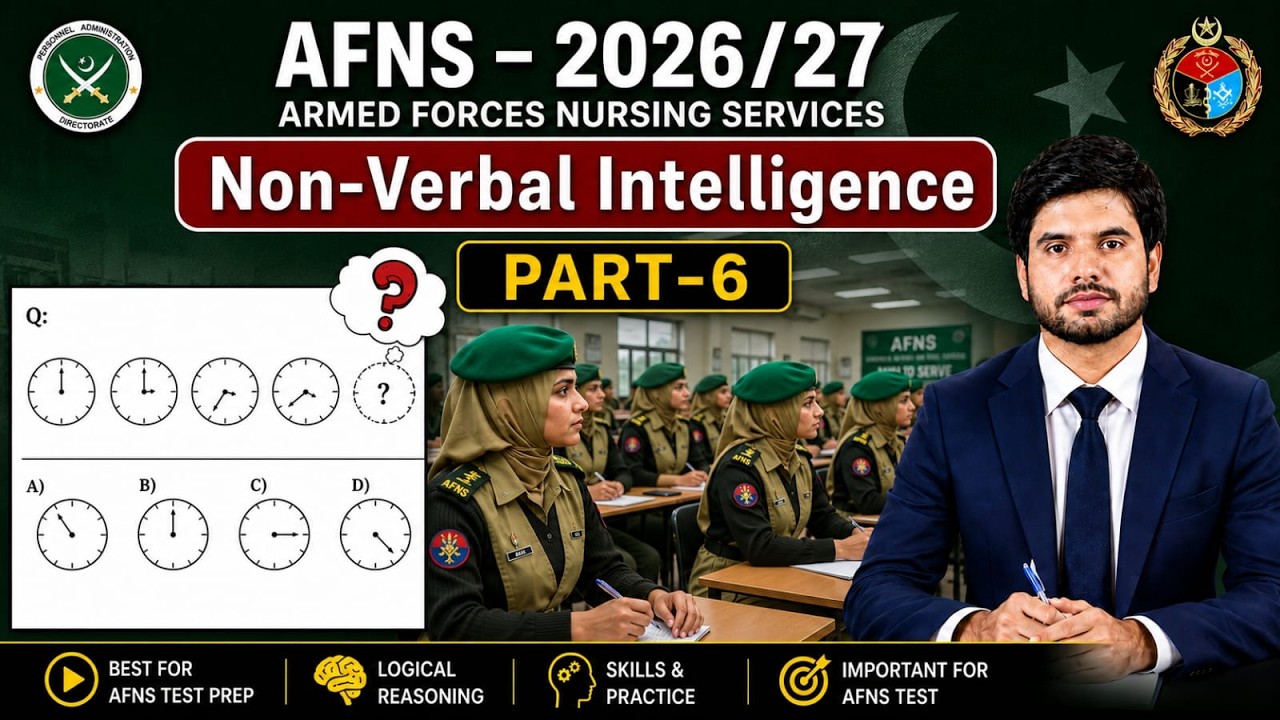 How to Pass Non-Verbal Intelligence Test | AFNS Test Preparation Questions | Non-Verbal MCQs | Pa...