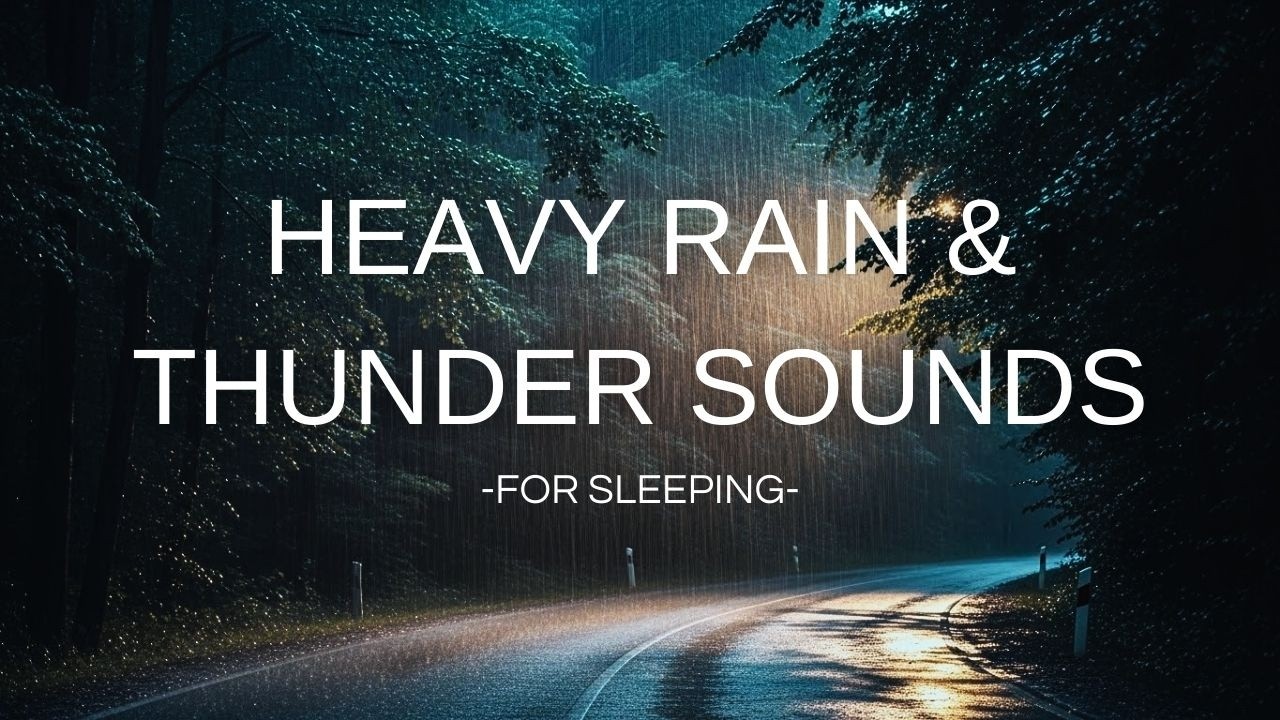 Night Rain Sounds for Deep Sleep and Relaxation – Calm Rain Ambience All Night, No Ads