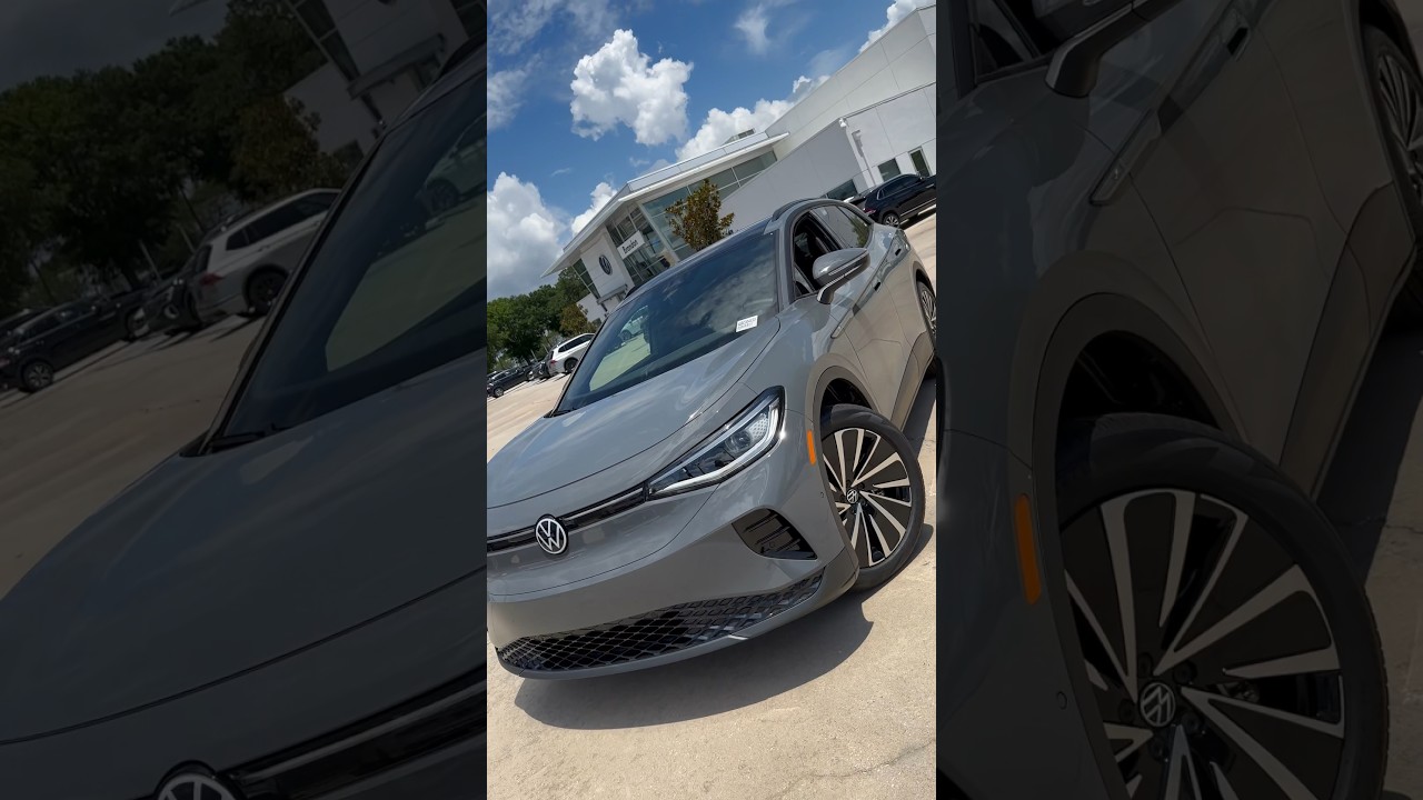 Pure gray 2024 ID.4 S just hits different 💯 #vw #id4 #ev #vwid4 #volkwagen #volkswagenid4