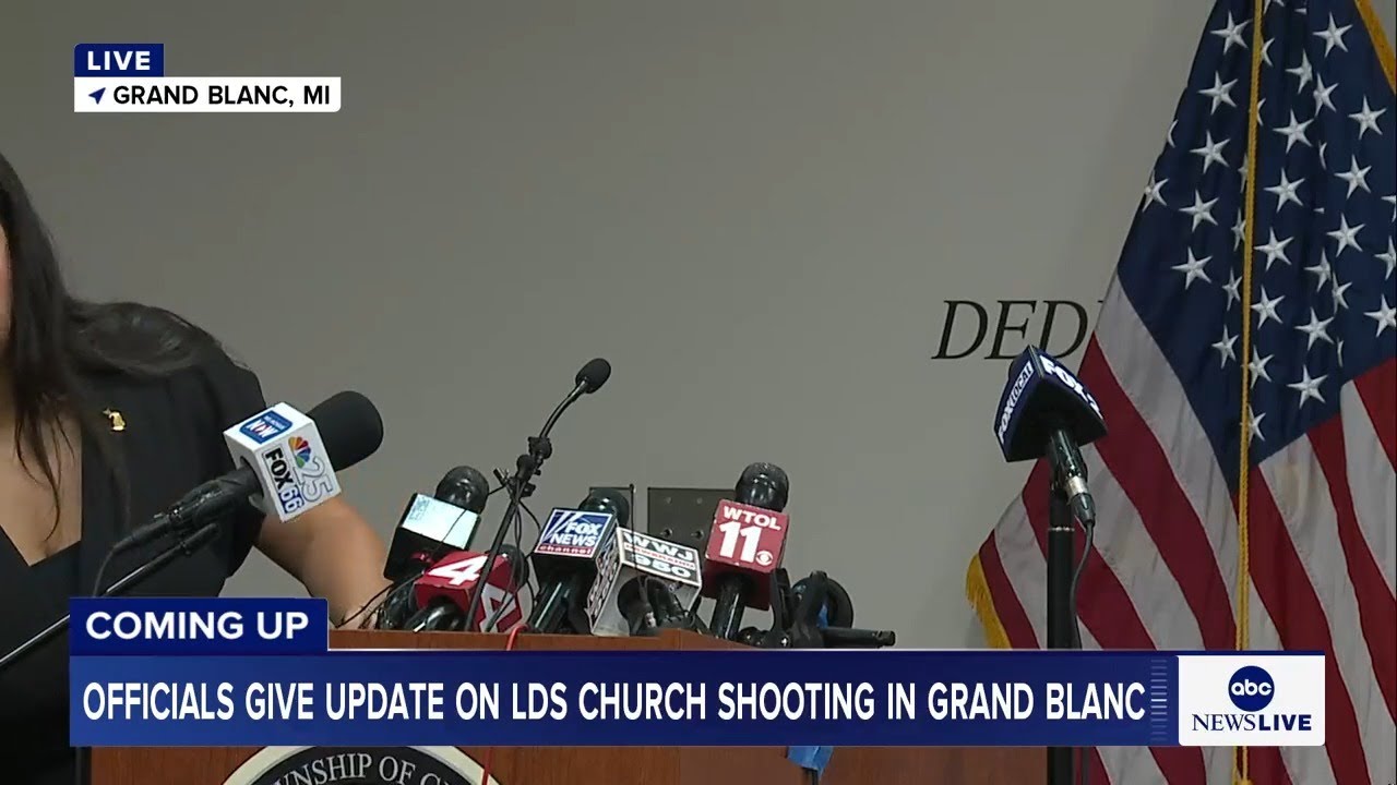 Officials give update on LDS church shooting in Michigan: LIVE