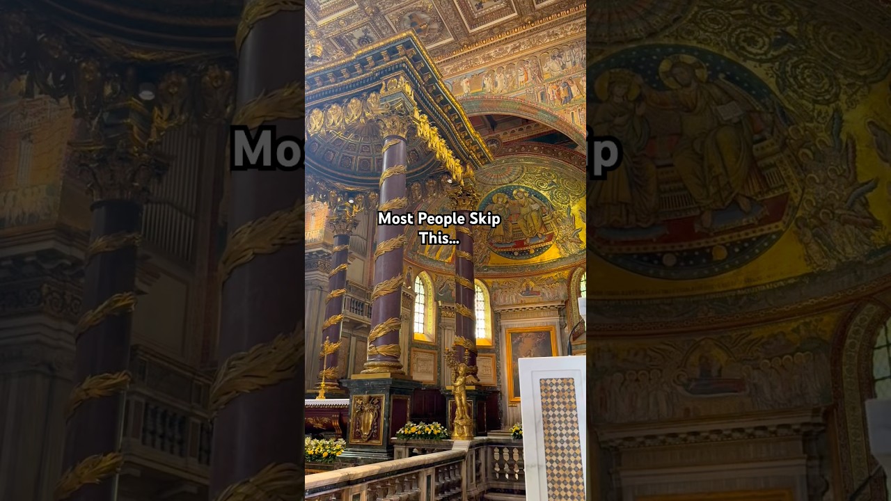 Most People Skip This in Rome 🇮🇹 | Inside Basilica di Santa Maria Maggiore