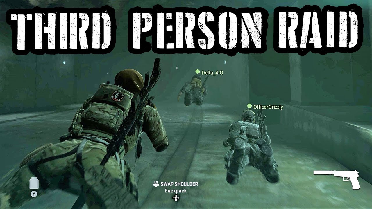 [F.I.S.T] MW2 RAID in Third Person is GAMECHANGING 😲 (Modern Warfare 2 Tactical Gameplay) 1/2