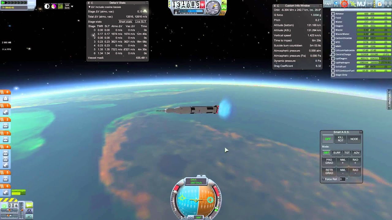 RSS OpenGL Мой Scatterer Конфигурация