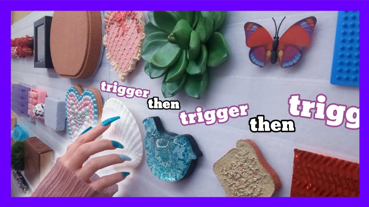 ASMR TRIGGER TRAIL ➡️➡️➡️ no talking, just a chain of LOFI sounds 💕