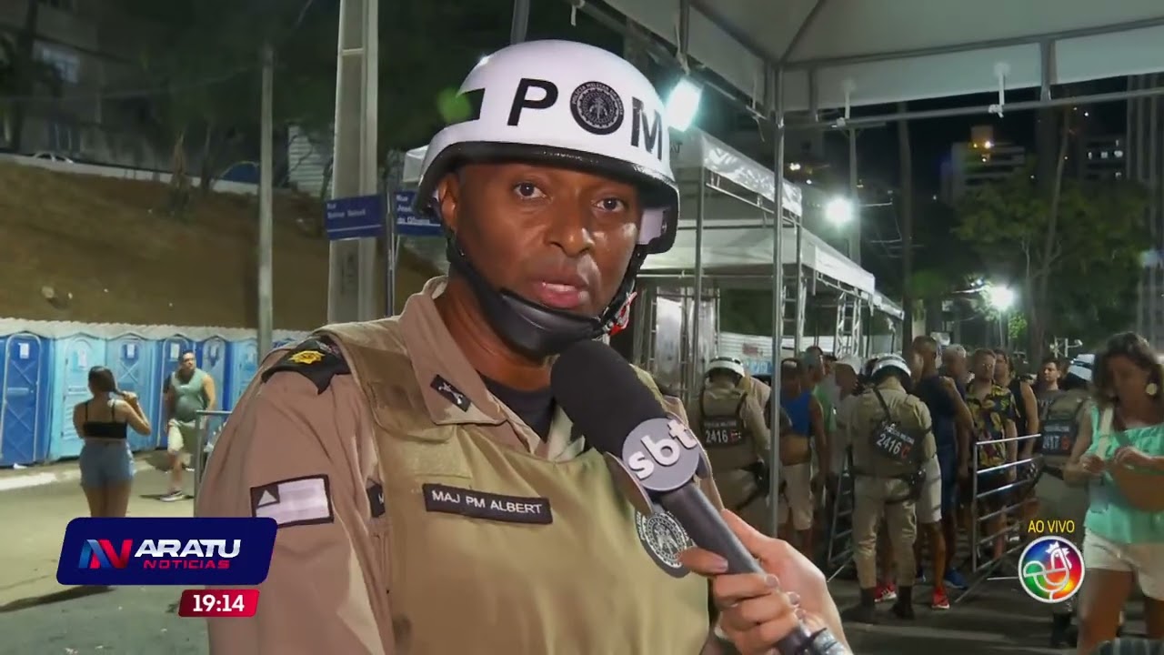 Proteção dos foliões no Carnaval | ARATU NOTÍCIAS | TV ARATU