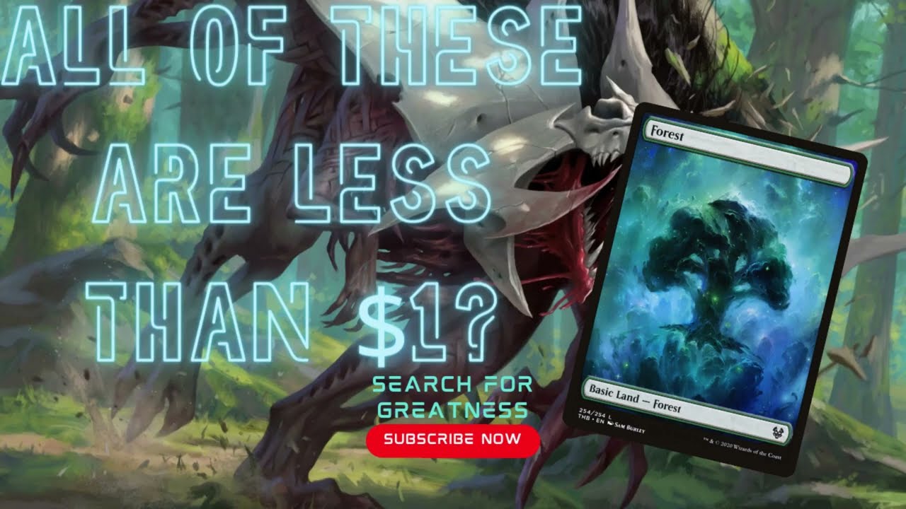 MTG 10 Budget Green Cards Under $1 for EDH Commander ($1 Greatness)