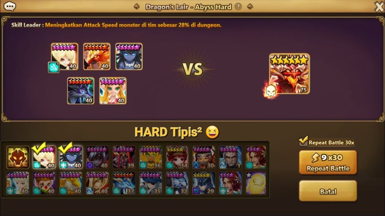 Ngembangi ID Starter Biar Jago Eps 2, Dragon Abyss | Summoners War Indonesia