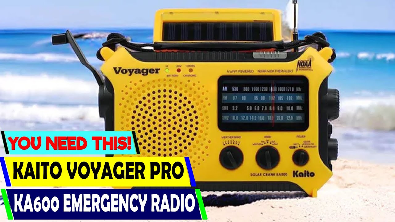 Kaito Voyager Pro KA600 Review: The ULTIMATE Survival Radio for Bushcraft & Emergencies!
